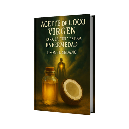 Libro "Aceite de coco virgen para la cura de toda enfermedad"